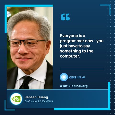 Quote card: Jensen Huang