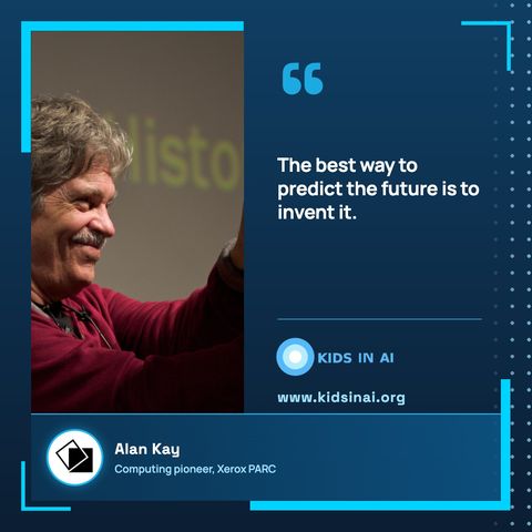Quote card: Alan Kay