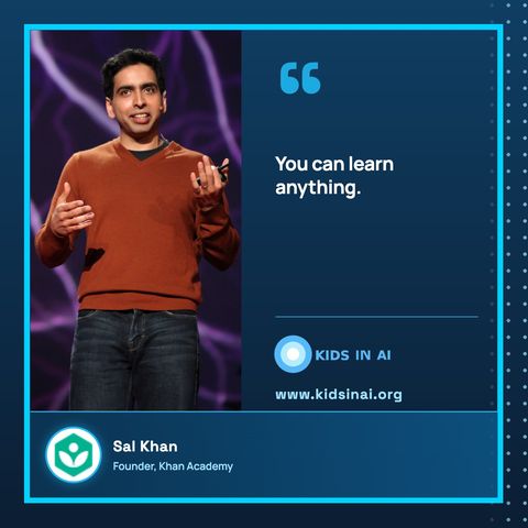 Quote card: Sal Khan