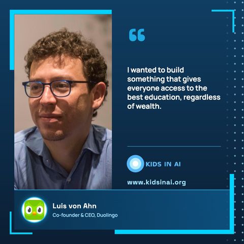 Quote card: Luis von Ahn