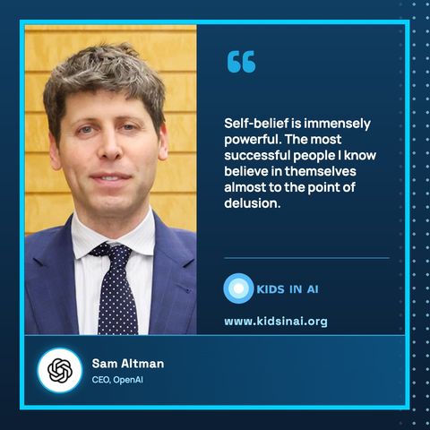 Quote card: Sam Altman