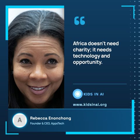 Quote card: Rebecca Enonchong