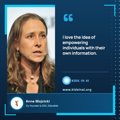 Quote card: Anne Wojcicki